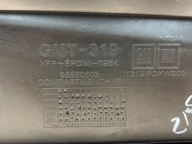 2012 Chevrolet Captiva Sport - Glove Box PN: 96830503