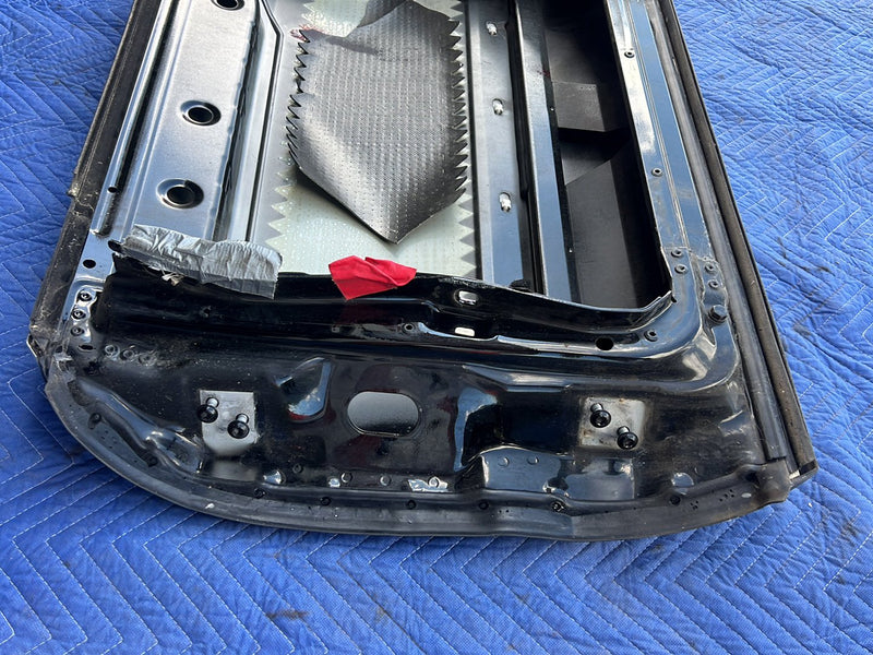 1996-2003 Audi S8 D2 A8 Front Passenger Right Door Shell Black OEM #6423EM