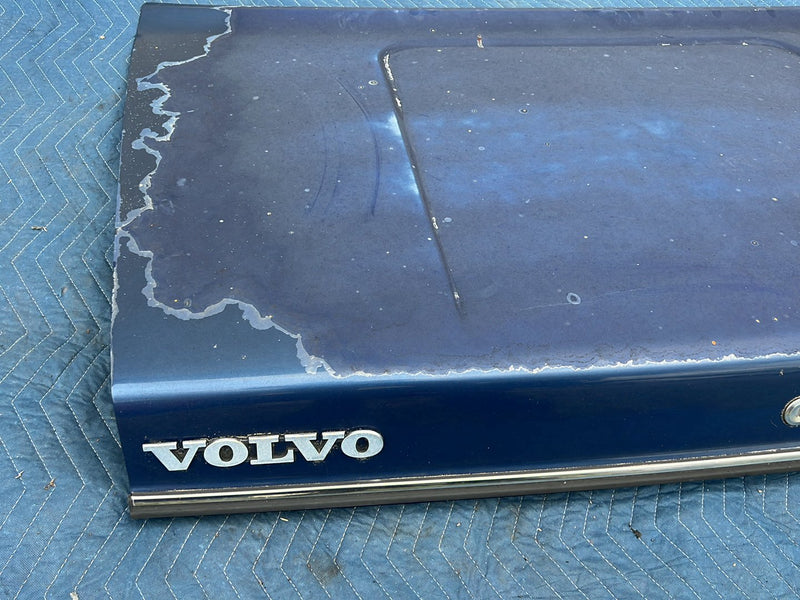 1975-1980 Volvo 244 240 *Sedan Only* Trunk Deck Lid Panel Blue OEM #5436EM