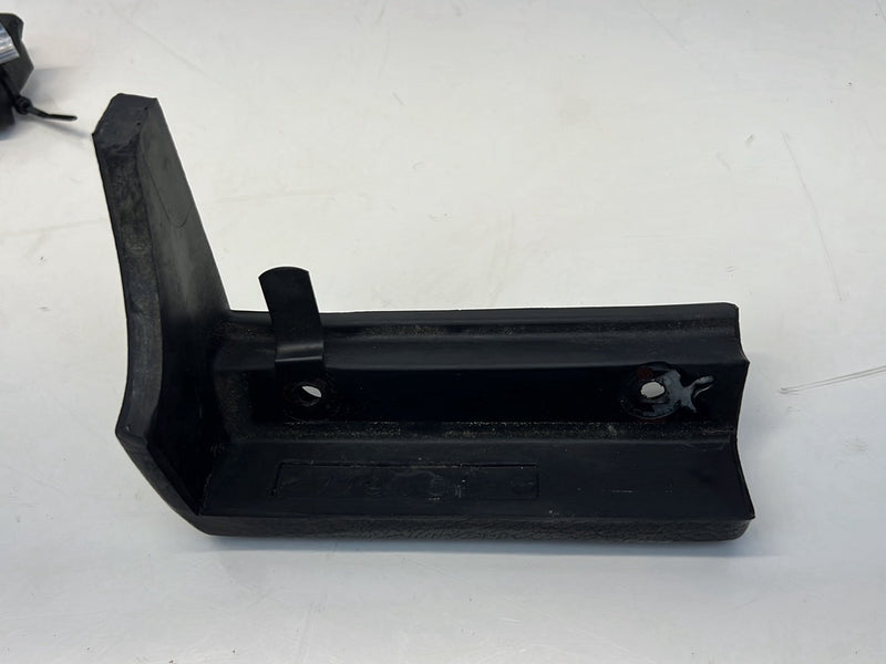 1975-1980 Volvo 244 240 Lower Left & Right Dash Trim Black Pair OEM #5292EM