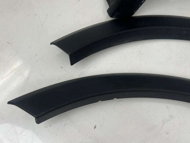 2010-2013 Suzuki SX4 Wheel Well Arch Trim Molding Set of 4 Black OEM #6358EM