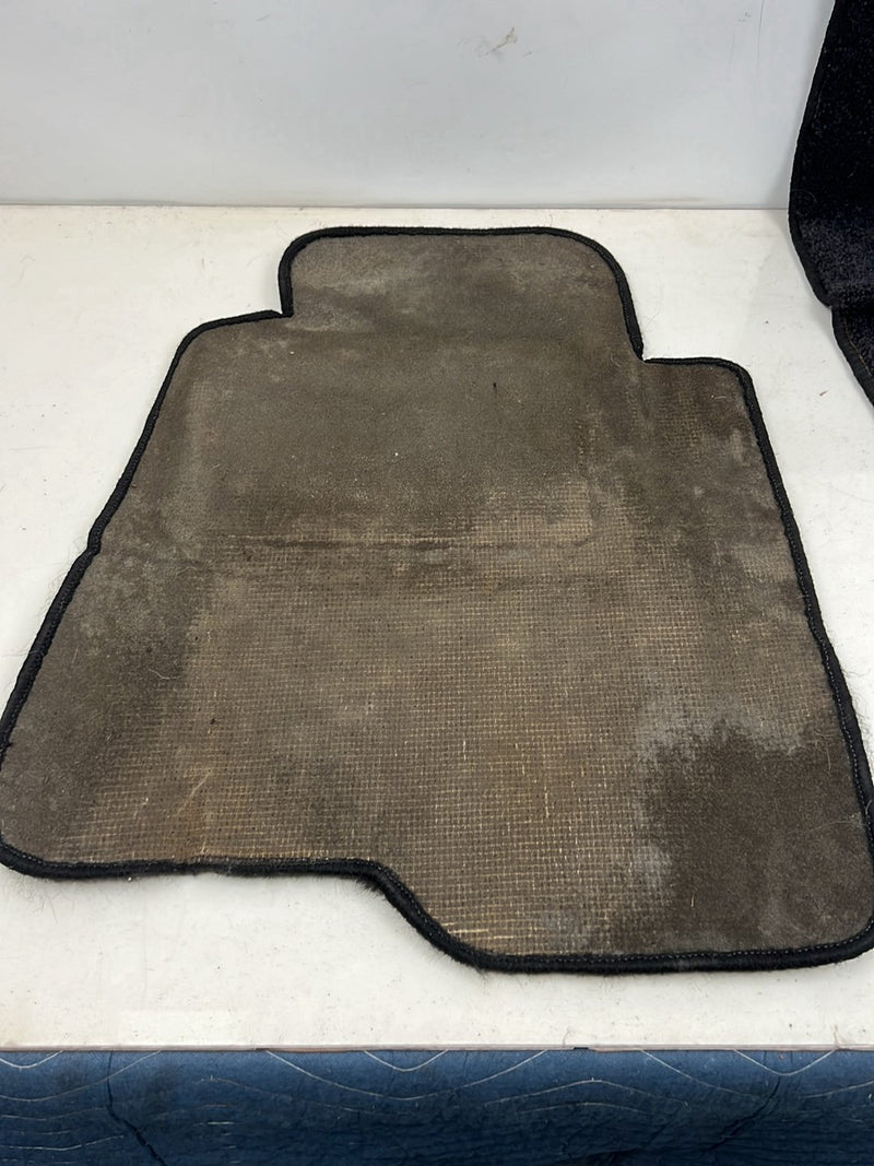 1975-1980 Volvo 244 240 Dark Blue Floor Mat Set of 3 Carpet OEM #5394EM