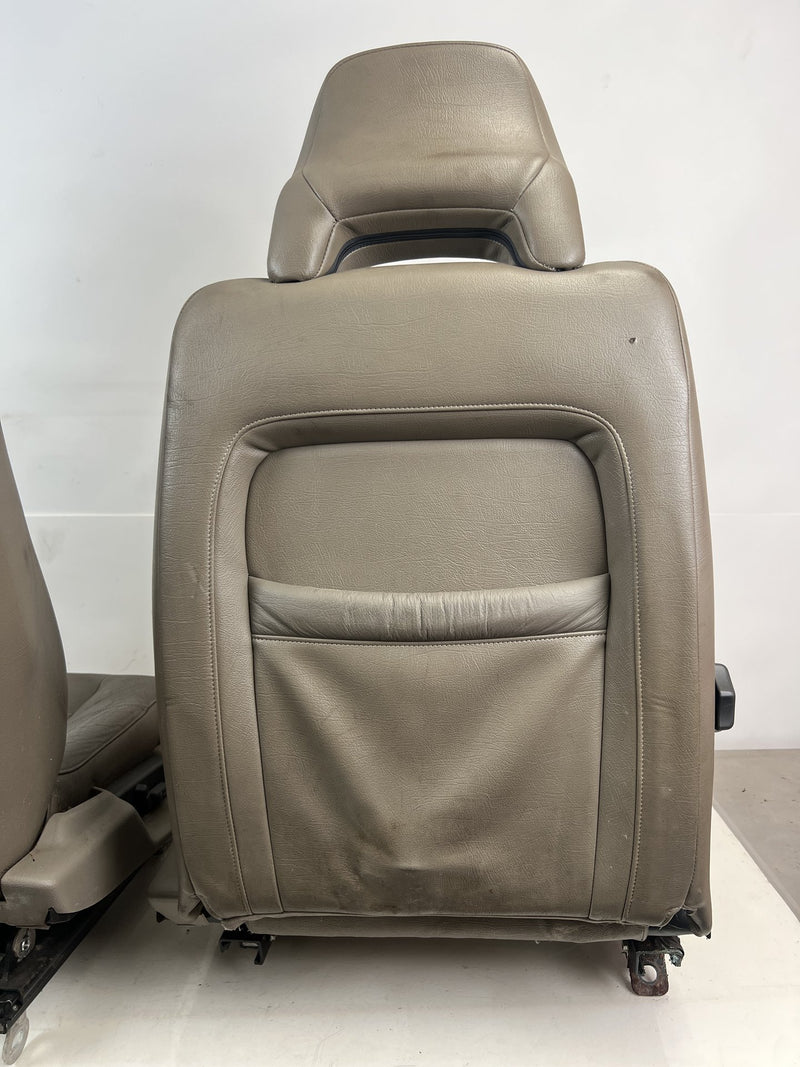 1998-2000 Volvo S70 V70 XC Gray Leather Power Front Left & Right Seat OE #6912EM