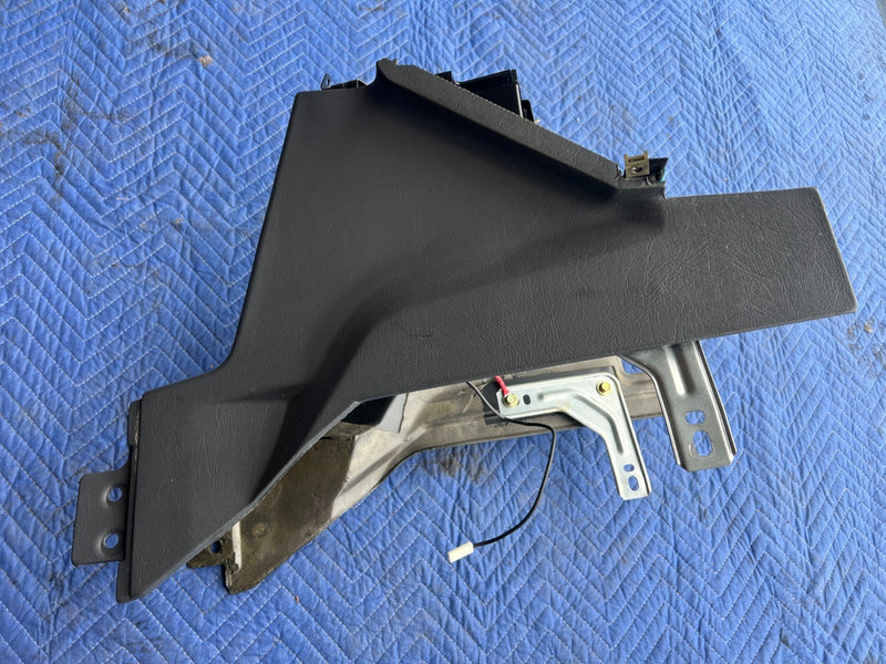 1989-1995 Volvo 740 940 Sedan LH & RH Lower Center Console Trim Gray OEM #3753EM