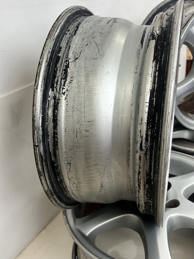 1998-2000 Volvo V70 S70 6 Spoke 15" Alloy Wheel Rim Set of 4 9173713 OEM