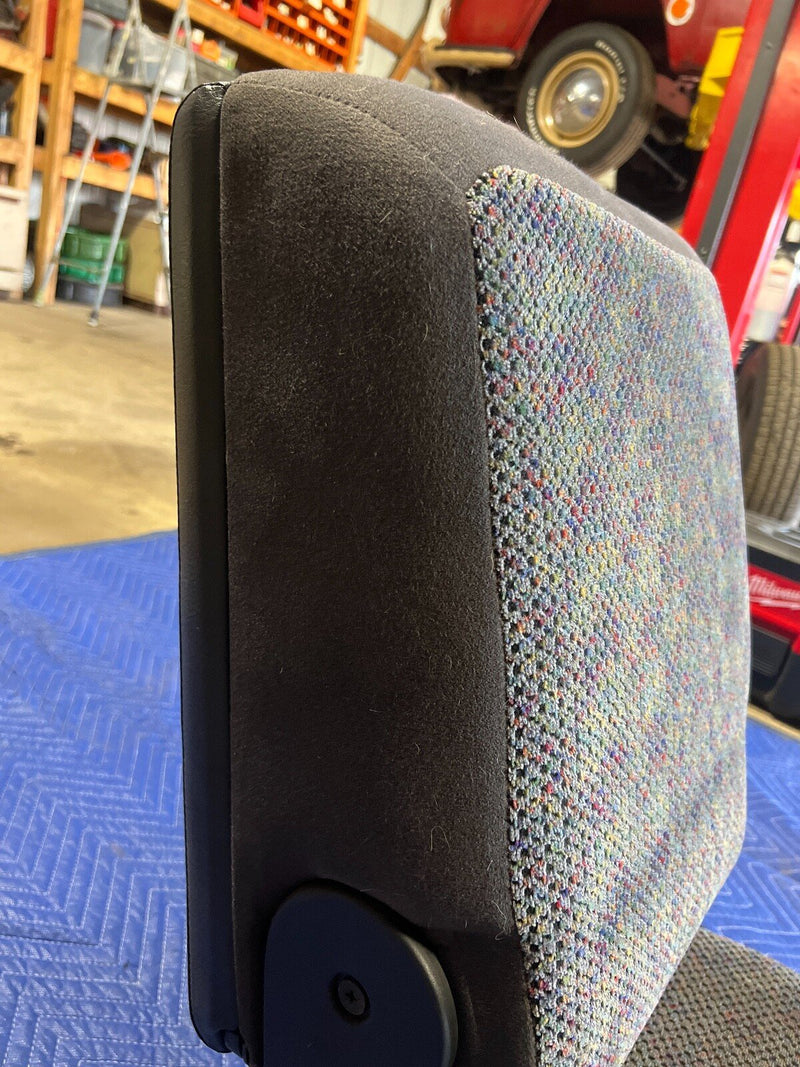 1998-2001 Dodge Ram 1500 Gray Cloth Front Middle Center Seat Arm Rest OEM #742EM