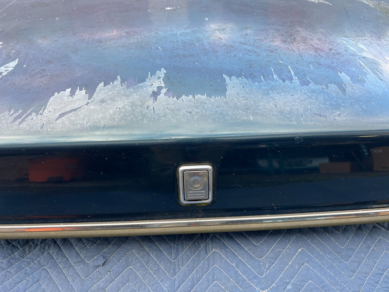 1986-1993 Volvo 240 244 Sedan Rear Trunk Deck Lid Panel Green OEM #4237EM