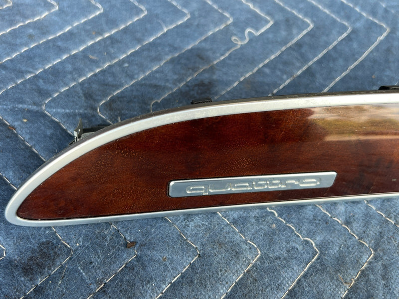 2005-2011 Audi A6 Front Dash Passenger Right RH Trim Wood 4F1853190S OEM #3462EM