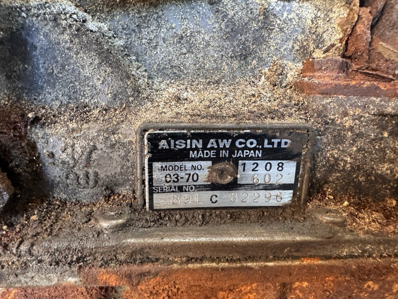 1986-1993 Volvo 240 244 245 Aisin AW 03-70 Automatic Transmission OEM #4977E