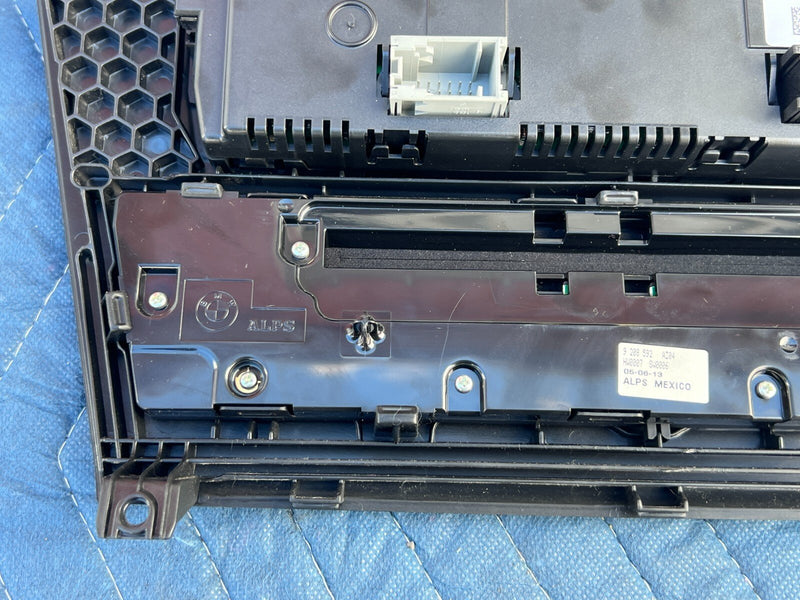 2011-2017 BMW X3 F25 Center Dash Climate Control Stereo Switch Panel OEM #2382EM