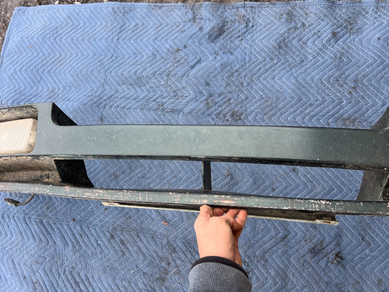 1983-1985 Porsche 944 Green Front Bumper Lower Valence Cover Panel OEM #2495EM