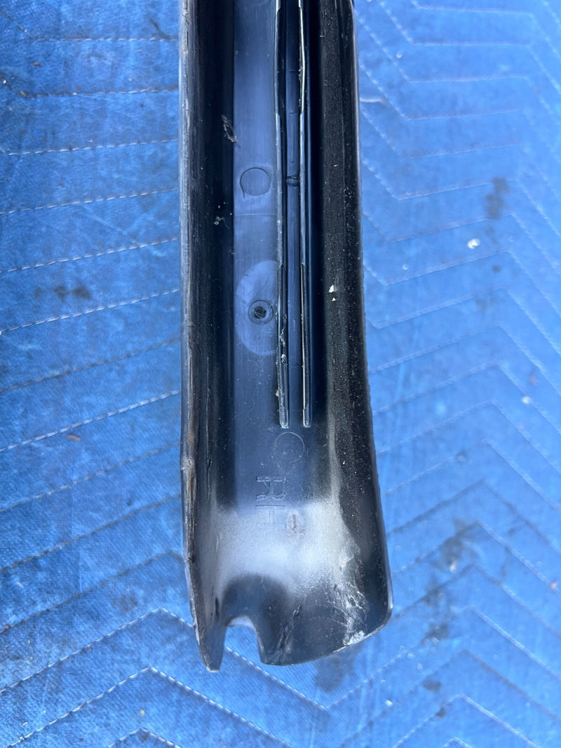 1986-1993 Volvo 240 244 Sedan Door Sill Scuff Trim Entry Black Set OEM #4388EM