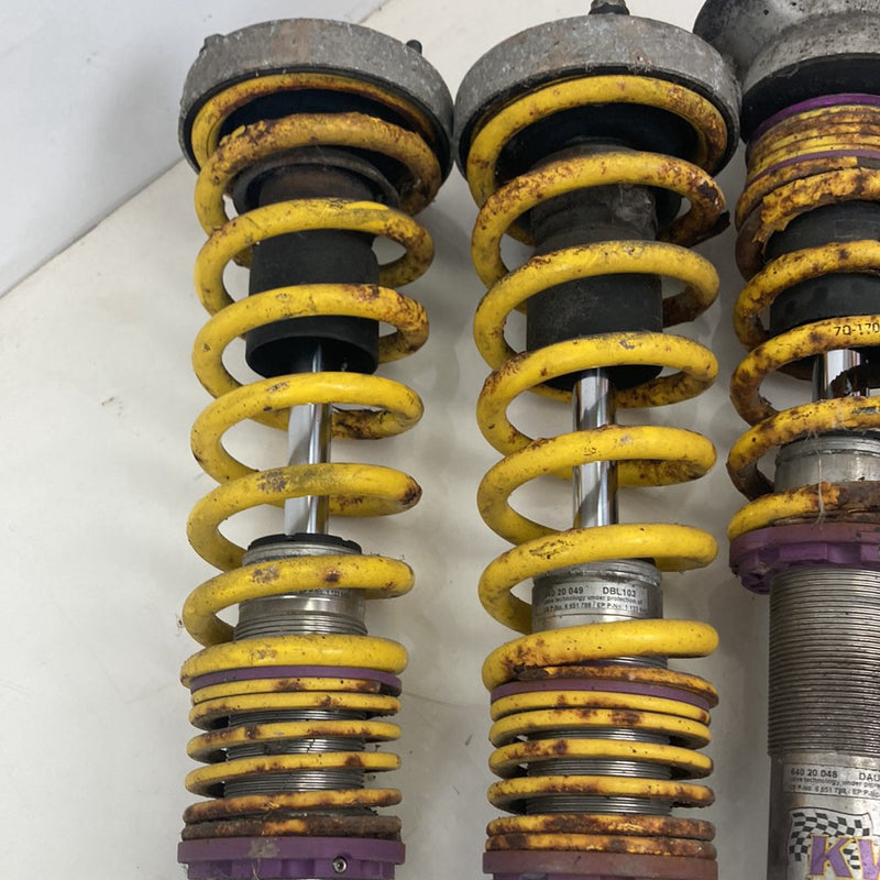 2003-2007 BMW 545i E60 KW V3 Coilover Set of 4 Adjustable Shocks #5000M