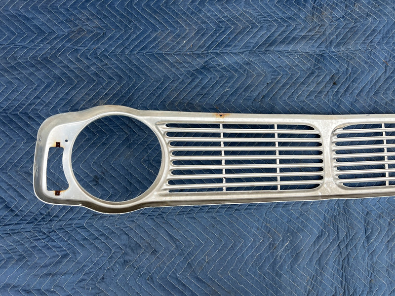 1967-1974 Volvo 140 142 Coupe Front Grille Trim Headlight Surround OEM #4855EM