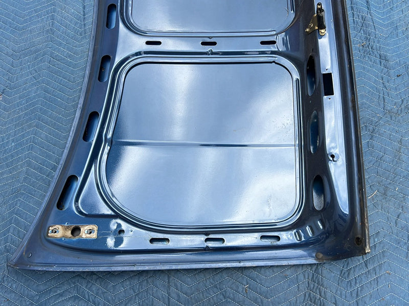 1975-1980 Volvo 244 240 *Sedan Only* Trunk Deck Lid Panel Blue OEM #5436EM