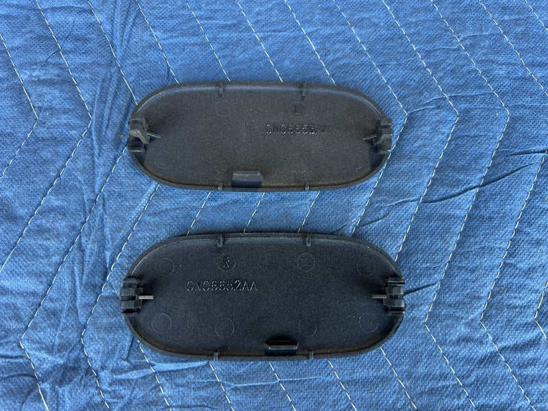 1998-2003 Jaguar XJR XJ8 Dash Plastic Trim Cover Pair Black GNC6653AA OEM #4578E