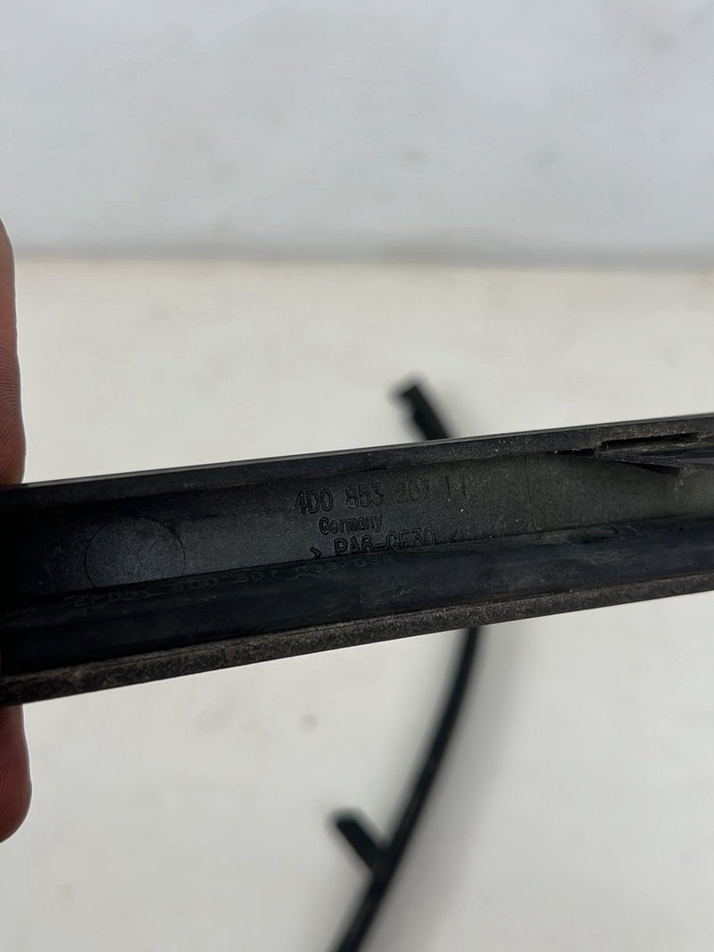 2001-2003 Audi S8 D2 A8 Lower Left & Right Headlight Trim Molding Black OEM #6080EM
