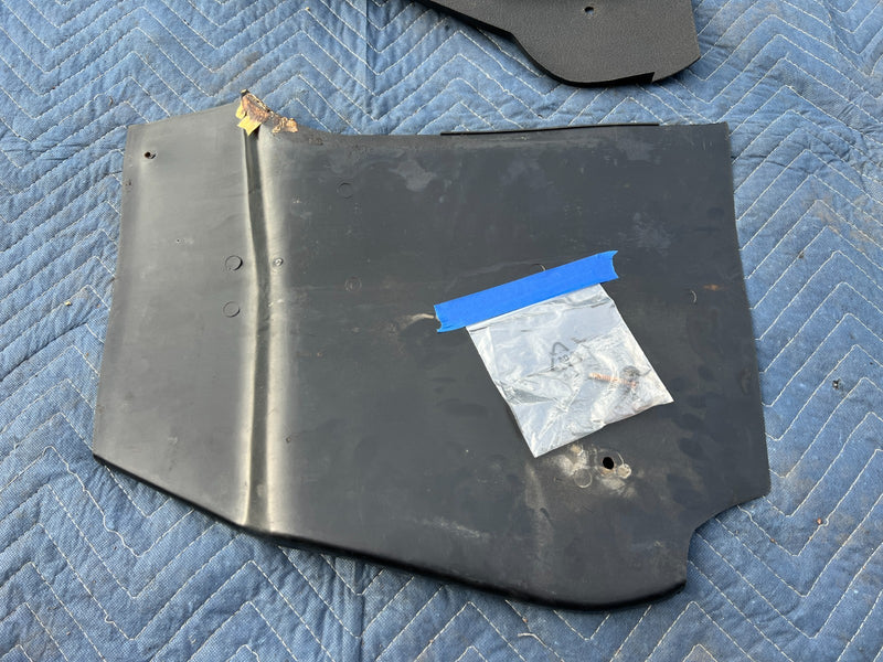 1967-1974 Volvo 140 142 144 145 Right & Left Kick Panel Dash Trim OEM #4890EM