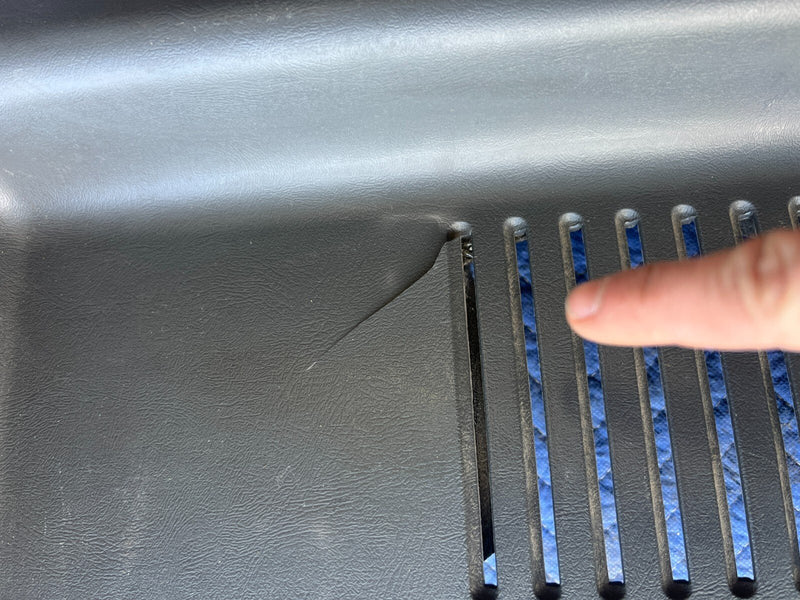 1999-2002 Chevy Silverado GM 1500 2500 B Pillar Trim Gray OEM #1839CN