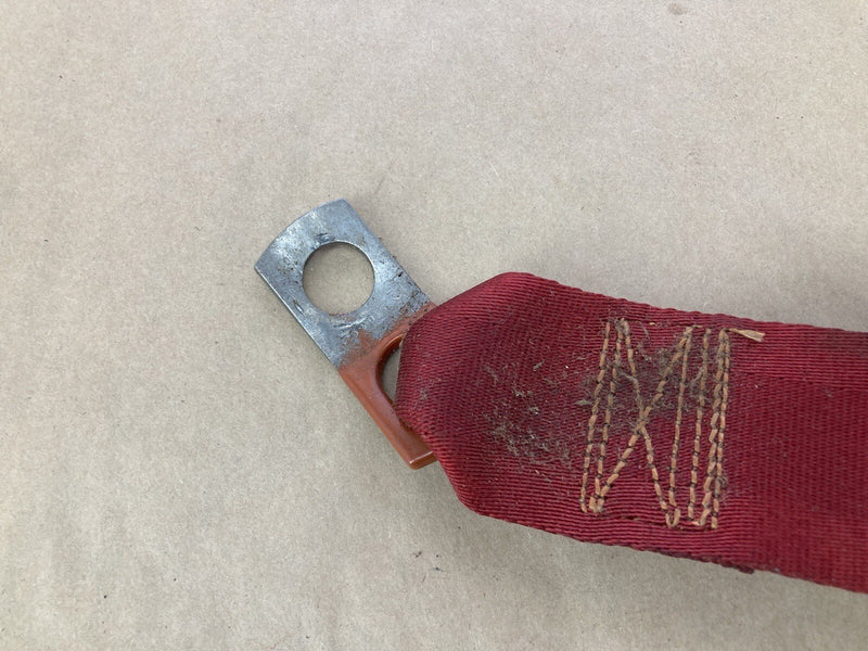 1976-1979 Cadillac Seville Rear Seat Belt Buckle Red Bench GM OEM #1800M