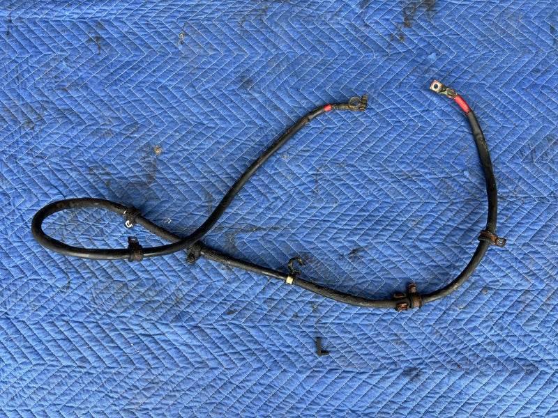 1989-1995 Volvo 740 940 Sedan Positive Battery Cable Engine OEM #3813EM