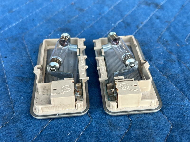 2000-2005 BMW 330xi 325xi E46 Right & Left Sun Visor Light Pair Tan OEM #4794EM