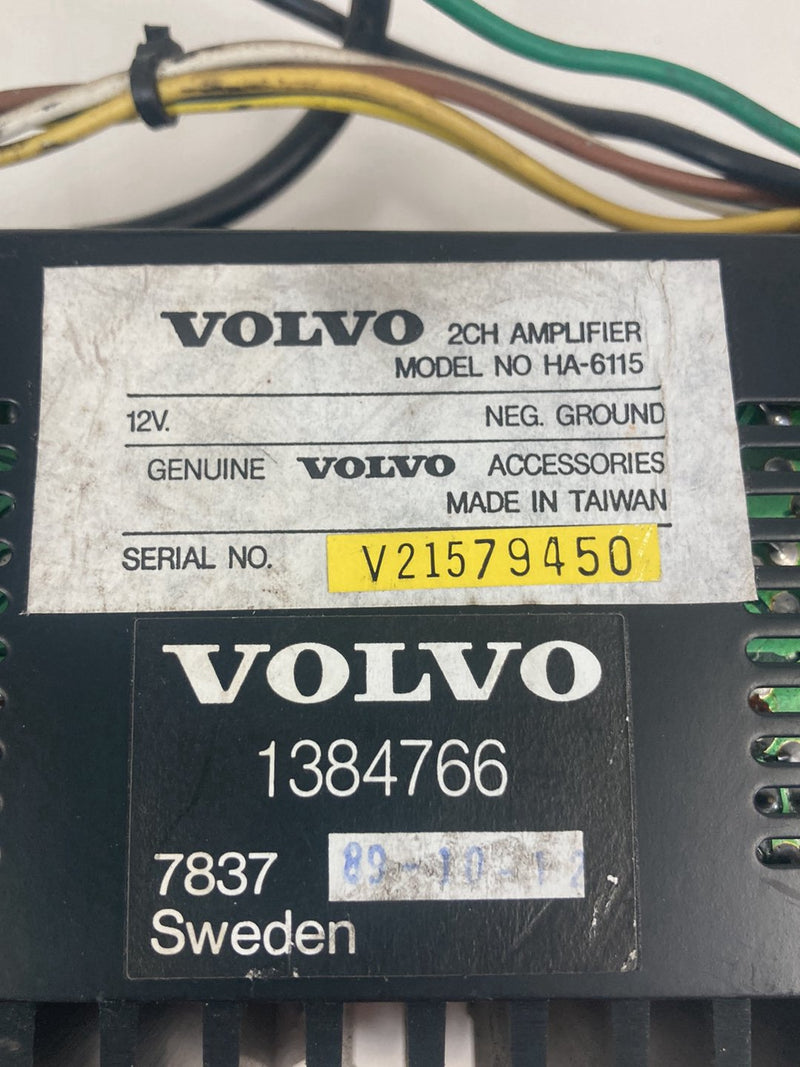 1975-1980 Volvo 244 Radio Amplifier 1384766 OEM #4266M
