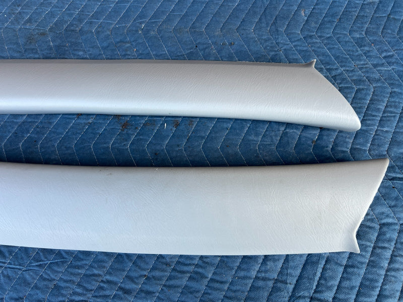2003-2008 Toyota Corolla Right & Left A Pillar Trim Pair Gray OEM #3351EM