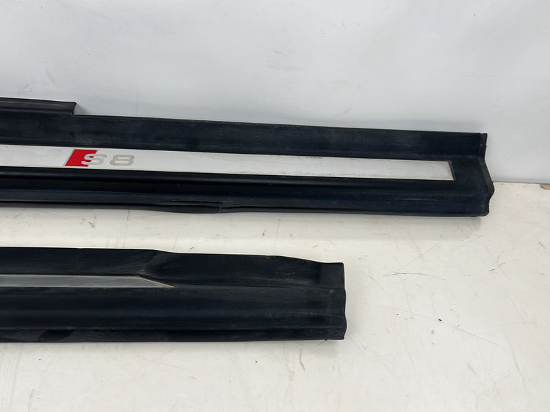 1996-2003 Audi S8 D2 A8 Lower Driver Left Rocker Panel Trim Black OEM #6568EM