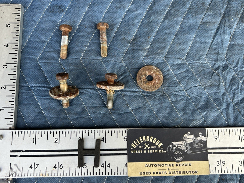 1998-2003 Jaguar XJR XJ8 X308 Rear Transmission Crossmember Bolt Set OEM #4727E