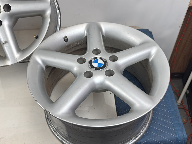 1998-2003 BMW 323i Z3 E36 8.5x17 5-Spoke Aluminum Wheel Set of 4 OEM #6116EM