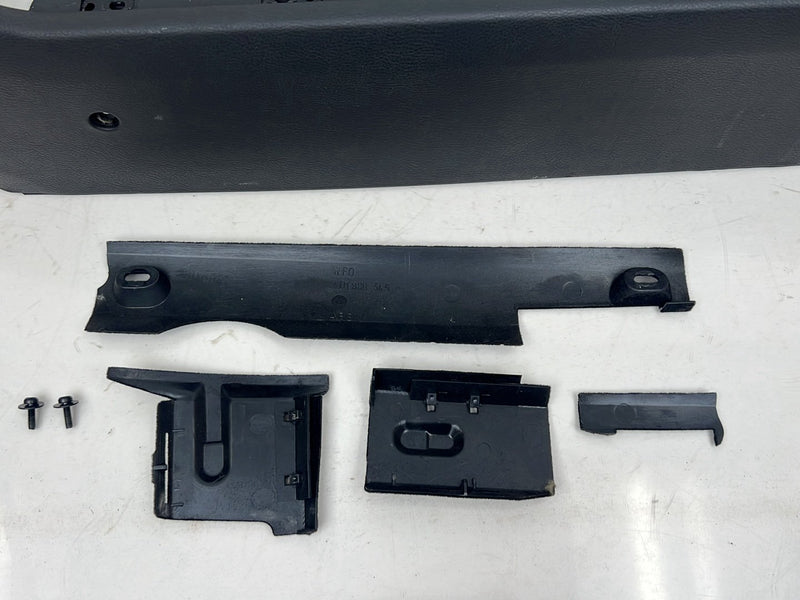 1996-2003 Audi S8 D2 A8 Center Console Storage Trim Assembly Black OEM #6462EM