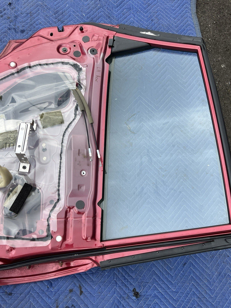 2008-2010 Nissan Rogue Driver Left Rear Door Assembly Red OEM #2041CN
