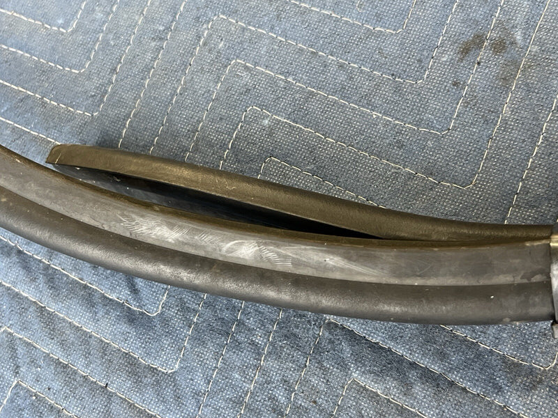 1998-2000 Volvo V70R V70 S70 Cowl To Hood Seal Weather Stripping OEM #4121E
