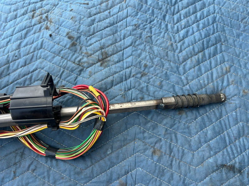 1985-1992 Volkswagen VW Golf Steering Column w/ Stalks, Key, Hardware OEM #6171EM