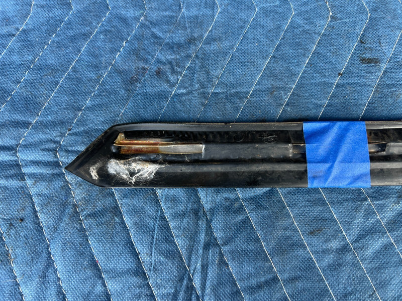 1986-1993 Volvo 240 244 245 Front Driver Left Bumper Trim Molding OEM #4157EM