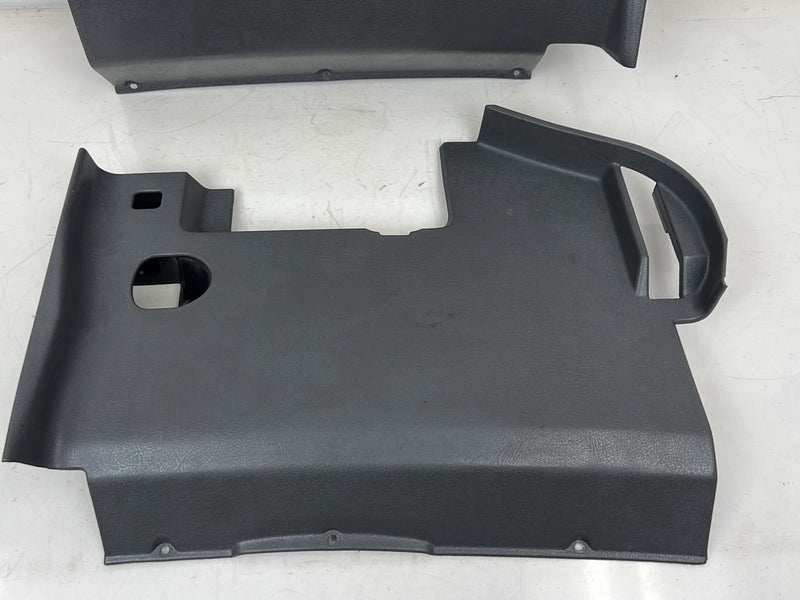 1993-1997 Volvo 850 Dash Right & Left Knee Bolster Trim Pair Gray OEM