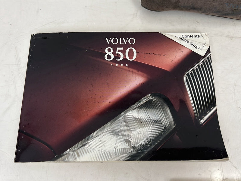 1995 Volvo 850 Owners Manual Booklet User Guide Book Set OEM