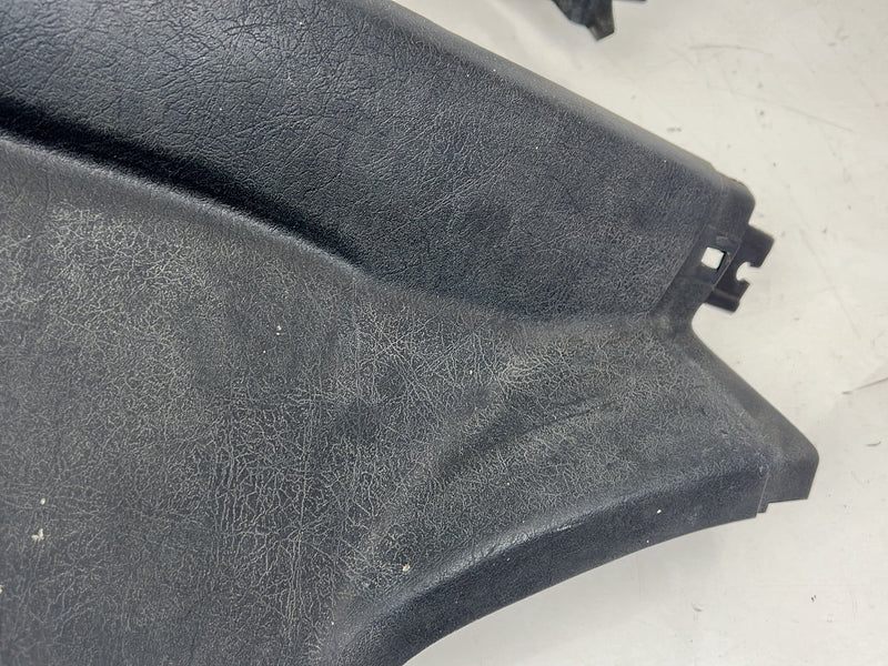 1990-1992 Volvo 740 745 940 Wagon Rear Hatch Trim Panel Black Pair OEM #5872EM