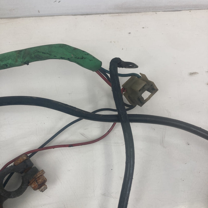 1981-1985 Volvo 240 245 Positive Negative Battery Cable Set OEM