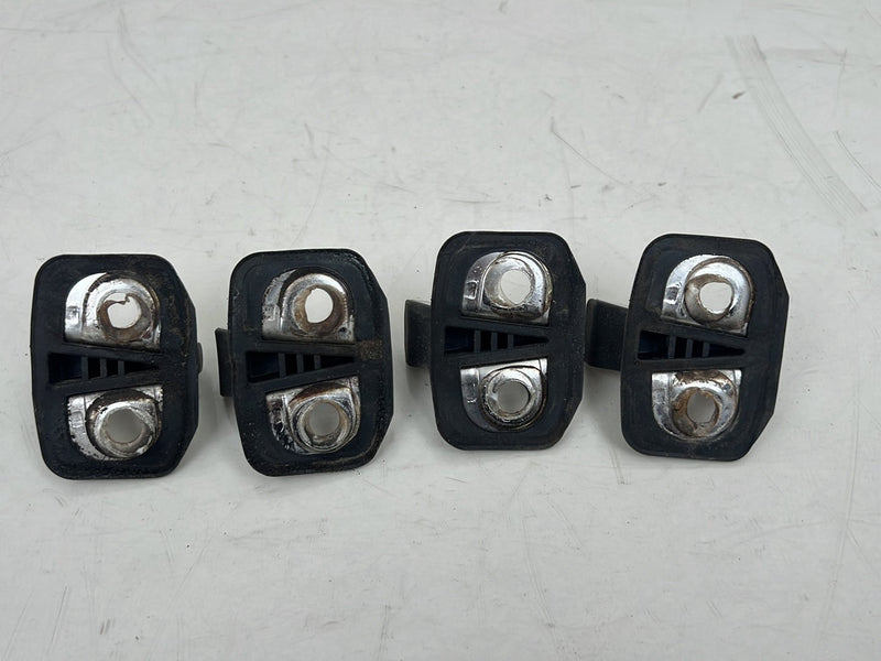 1996-2003 Audi S8 D2 A8 Door Striker Catch Plate Set of 4 w/ Hardware OE #6547EM