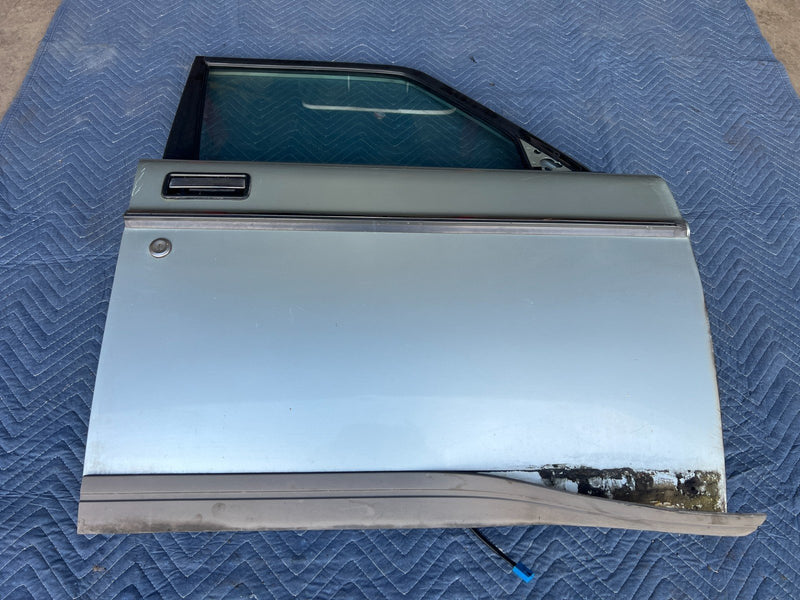 1986-1993 Volvo 240 244 245 Front Passenger Right RH Door Blue OEM #4134EM