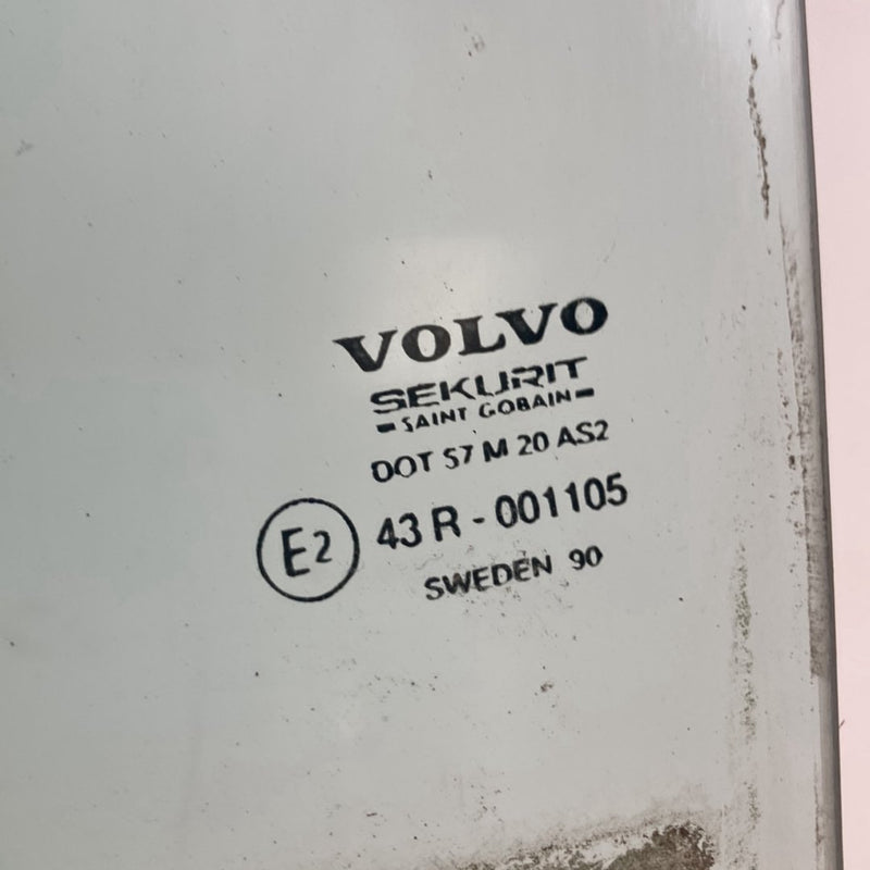 1986-1993 Volvo 240 244 Window Glass Driver Front 43R-001105 90 OEM #4879M