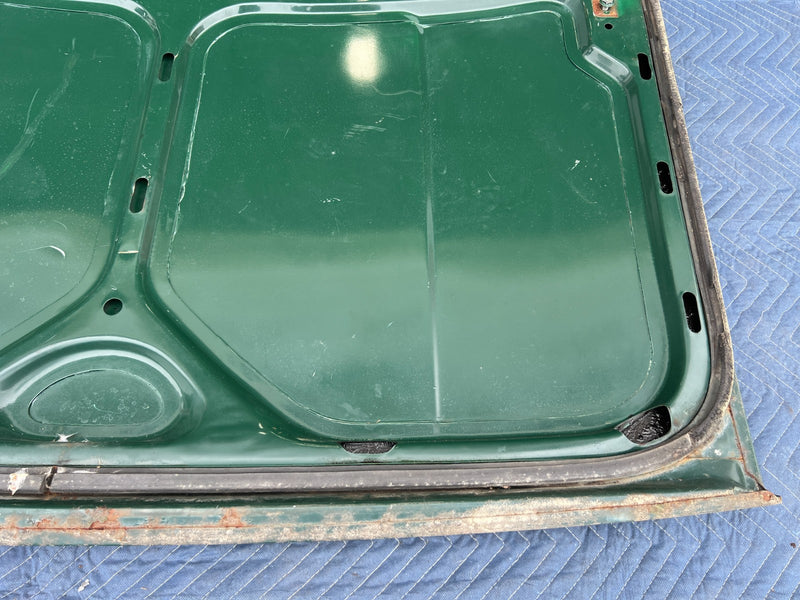 1967-1974 Volvo 140 142 Coupe Rear Deck Trunk Lid Panel Green OEM #4854EM