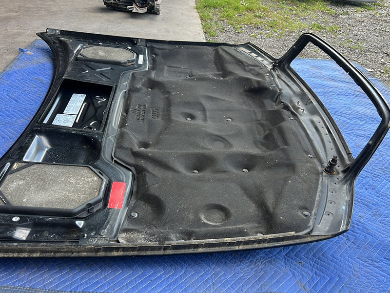 1996-2003 Audi S8 D2 A8 Engine Bonnet Hood Panel Brilliant Black OEM #6428EM