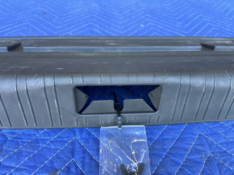1998-2003 Jaguar XJR XJ8 X308 Rear Trunk Scuff Panel Deck Black Trim OEM #4653E