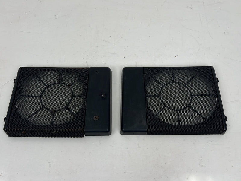 1990-1992 Volvo 740 745 940 Front Left & Right Speaker Grille Trim Cover Pair OEM #5856EM