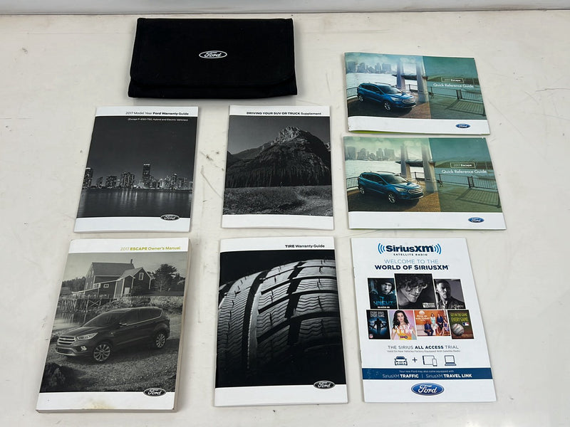 2017 Ford Escape Owner's User Manual Pamphlet Booklet OEM #5450EM
