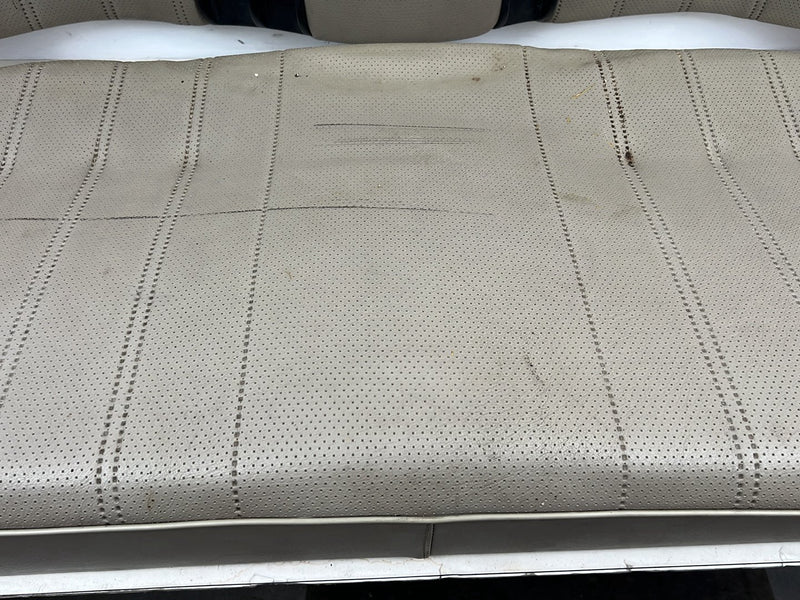 1984-1993 BMW 318i E30 Rear Bench Seat Assembly Beige 8781827 OEM #6735EM