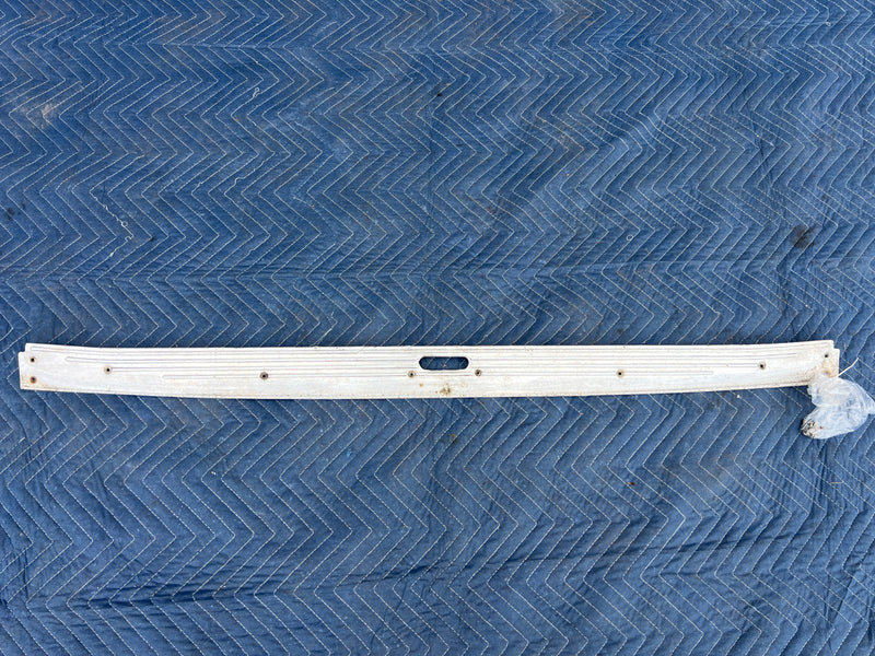 1967-1974 Volvo 140 142 Coupe Rear Trunk Sill Scuff Plate Trim OEM #4852EM